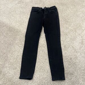 Sam Edelman. The petite kitten mid rise skinny size 25 black jeans